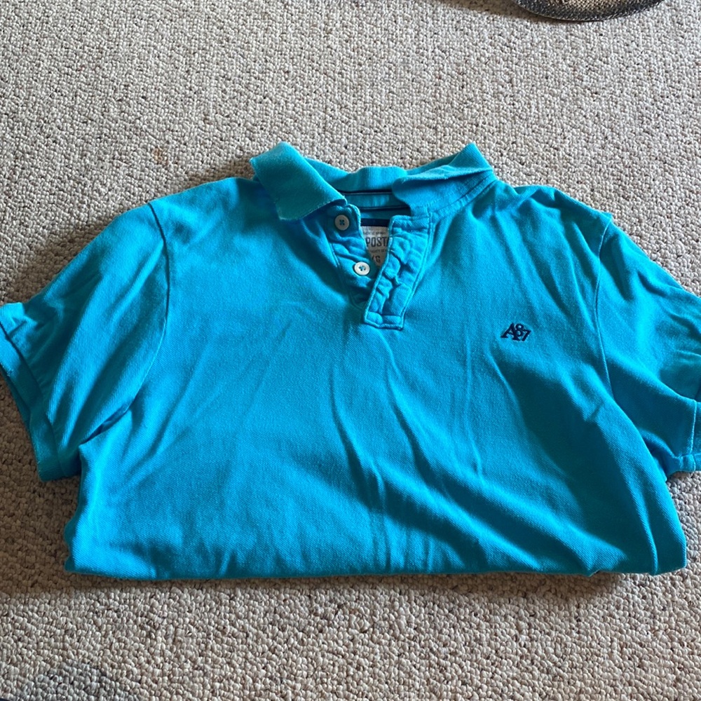 plain blue t-shirt